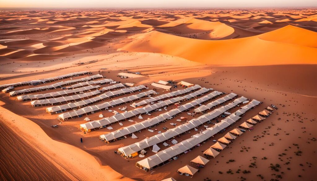 Sahara Desert camps